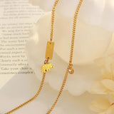 Small Elephant Zircon Anklet for Women Charm Anklet Animal Jewelry