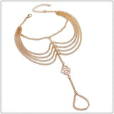 Boho Chains Clouds Knot Anklets for Women