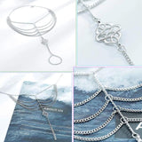 Boho Chains Clouds Knot Anklets for Women