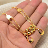 Anklets Dubai Arab Vintage Link Chain Ankle Bracelet