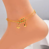 Anklets Dubai Arab Vintage Link Chain Ankle Bracelet