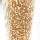 2 Yard Long Copper Clip Bead Chain Bracelet Anklet Headwear Material