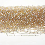 2 Yard Long Copper Clip Bead Chain Bracelet Anklet Headwear Material
