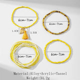 Boho Hand-weave Beaded Anklets for Women