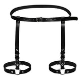 Harajuku Leather Goth Lingerie Garters Belt