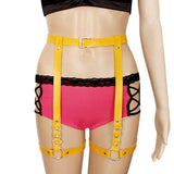 Harajuku Leather Goth Lingerie Garters Belt