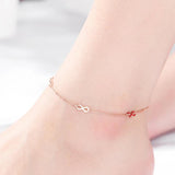 High Women Anklets Charm Bracelet GZ073