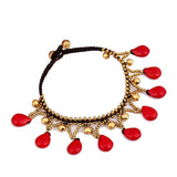 Bohemian Semi-precious Stones Beach Wind Anklet