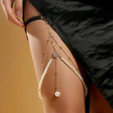 Boho Body Jewelry Tassel Thigh Chain for Women