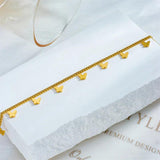 316L Stainless Steel Butterfly Anklets for Women Girl Leg Chain Non-fading