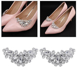 Crystal Shoe Clips Decorative Charms Wedding Accessories