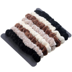 Multicolor Girl High Elastic Headband Hair Bands Candy Bright Headwear Women