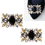 Crystal Rhinestone Shoe Clips Wedding Shoe Buckles