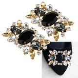 Crystal Rhinestone Shoe Clips Wedding Shoe Buckles