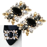 Crystal Rhinestone Shoe Clips Wedding Shoe Buckles