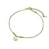 Copper Foot Chains Shell Pendant Anklet for Women