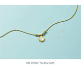 Copper Foot Chains Shell Pendant Anklet for Women