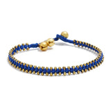 Red Rope Copper Bead Bell Buckle Anklet Female Version