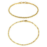 Stainless Steel Link Chain Anklet 10inch Beach Summer