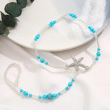 Bohemian Beads Anklets for Women Simulated Pearl Ankle Bracelet