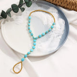 Bohemian Beads Anklets for Women Simulated Pearl Ankle Bracelet