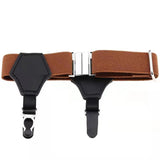 Punk Style PU Leather Leg Chain Retro Garter Clip Sock Buckles