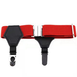 Punk Style PU Leather Leg Chain Retro Garter Clip Sock Buckles