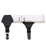 Punk Style PU Leather Leg Chain Retro Garter Clip Sock Buckles
