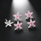 Pearl Flower Crystal Hair Pins Wedding Bridal Headwear