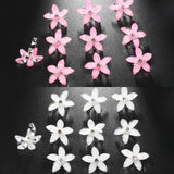 Pearl Flower Crystal Hair Pins Wedding Bridal Headwear