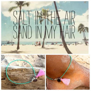 Dongmu Summer Anklet Beads Boho Beach Bohemian Anklet