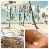 Dongmu Summer Anklet Beads Boho Beach Bohemian Anklet