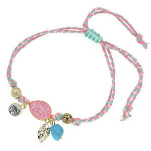 Bohemia Anklets for Women Lace-Up Charm Ankle Bracelet Foot Jew