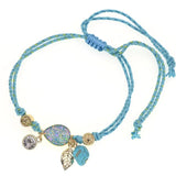 Bohemia Anklets for Women Lace-Up Charm Ankle Bracelet Foot Jew