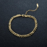 Stainless Steel Wire Leg Chain Anklet for Women