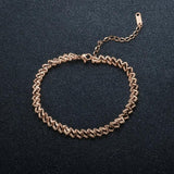 Stainless Steel Wire Leg Chain Anklet for Women
