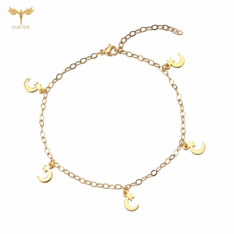 Paris Tower Charms Anklet Bracelets Thin Gold Chain Women Jewelry