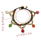 Colorful Beads Starfish Anklets Leg Bracelet Boho Jewelry