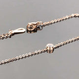 CZ Anklet Foot Jewelry Rose Bracelet Stainless Steel Anklets Women Jewelry