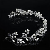 Pearl Beads Wreath Hair Band Vintage Headband