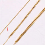 Tank Chain Anklet Stainless Steel Foot Jewelry