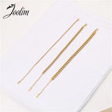 Tank Chain Anklet Stainless Steel Foot Jewelry