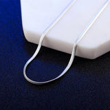 Silver Plated Chain Anklet for Women Summer Foot Jewelry