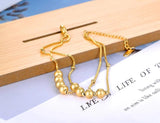 18K Plated Stainless Steel Link Chain Anklets For Women