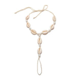 Shell Toe Chain Pearl Anklet Wedding Beach Body Jewelry Girl