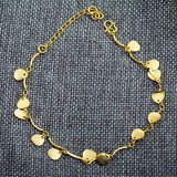 24k Pure Shell Anklet Bracelet for Women
