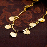 24k Pure Shell Anklet Bracelet for Women