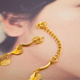 24k Pure Shell Anklet Bracelet for Women