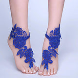 Lace Foot Chain Anklet Bridal Beach Wedding Sandals