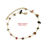 Lucky Eye Stone Bead Beach Anklet Adjustable Foot Chain Boho Jewelry